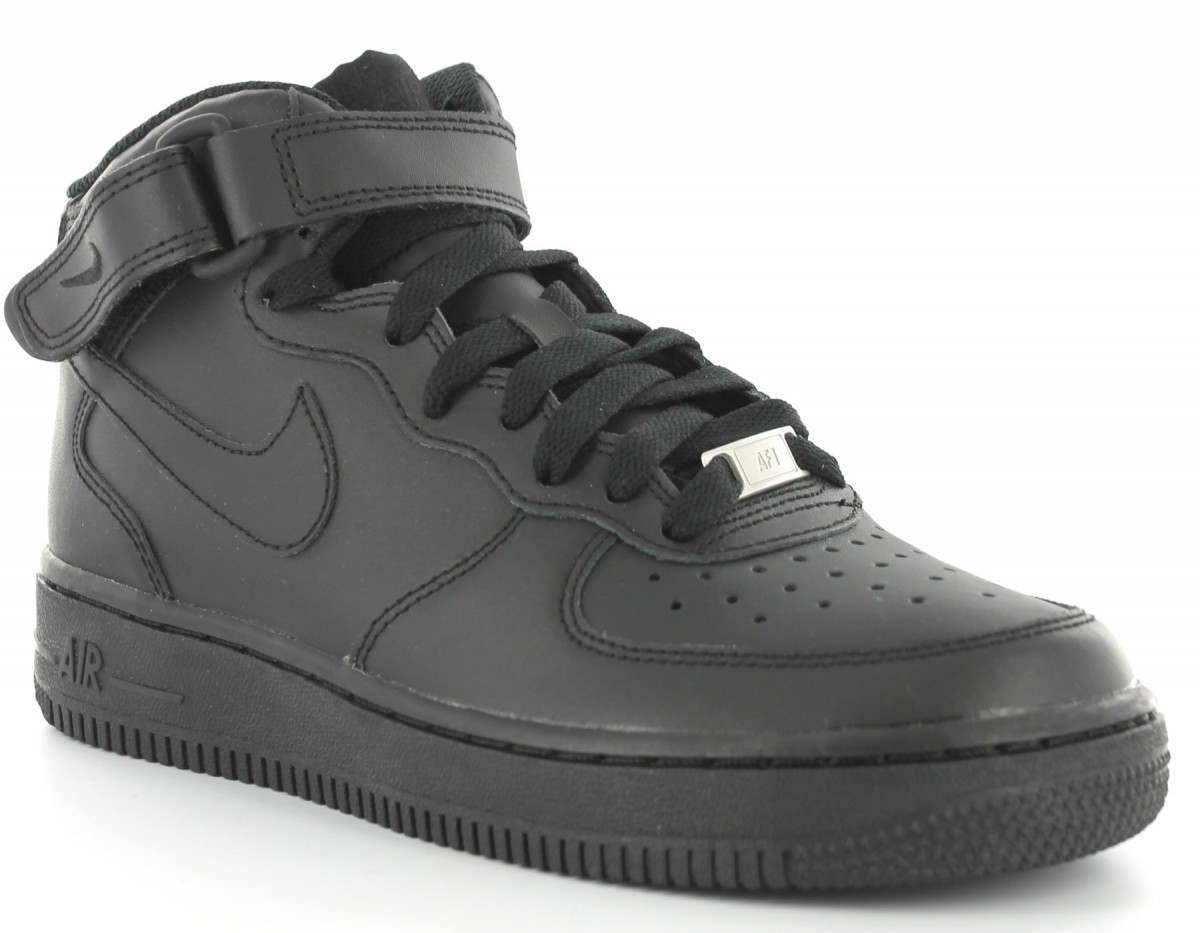 Nike Air Force 1 mid GS NOIR/NOIR