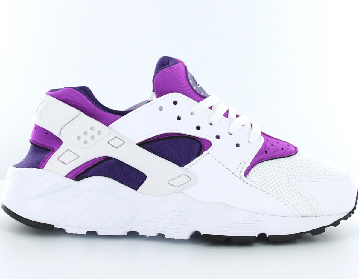 Nike Air huarache gs Blanc-violet-violet 654280-105