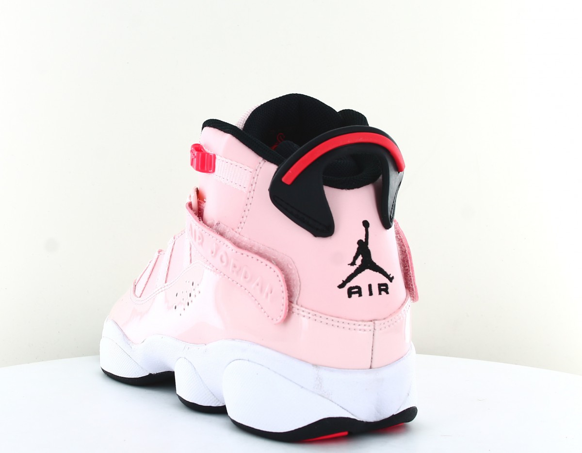 Jordan Jordan 6 rings rose blanc