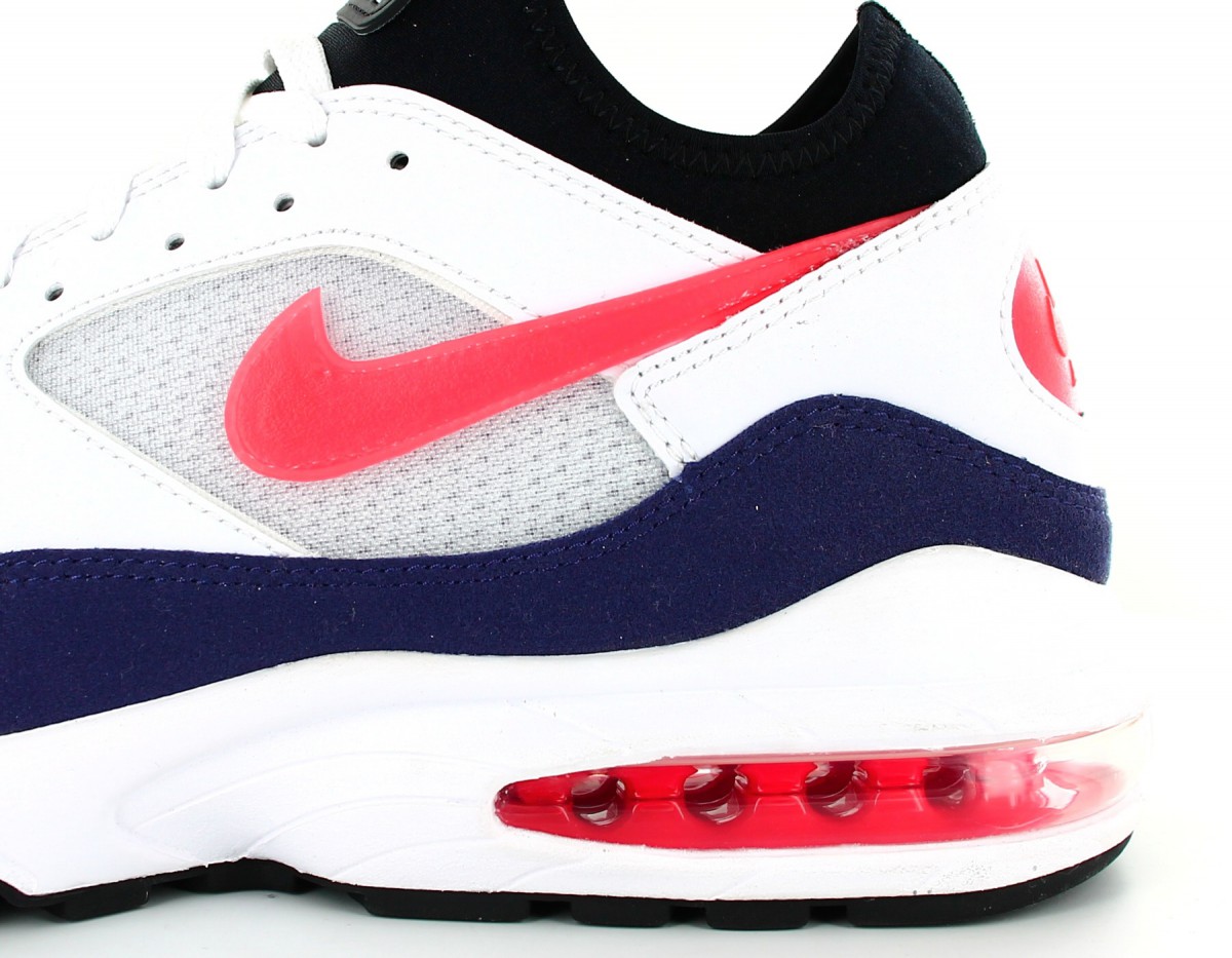 Nike Air Max 93 white-habanero red