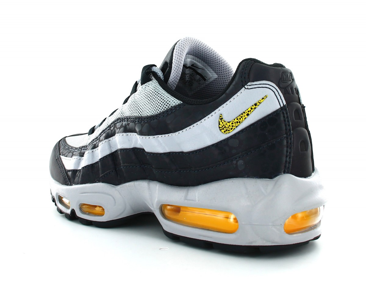 Nike Air Max 95 SE Reflective noir gris safari jaune