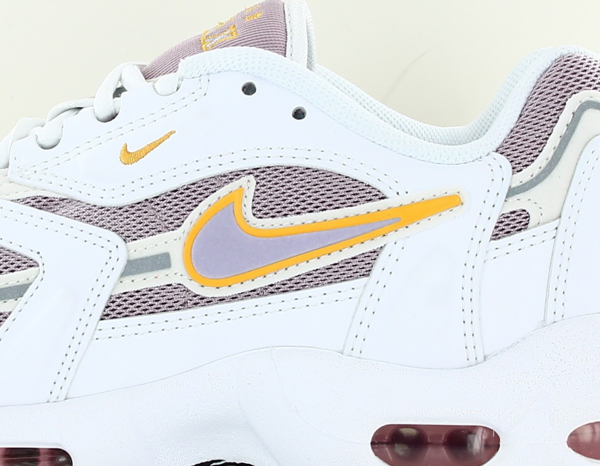 Nike Air max 96 II blanc argent mauve jaune