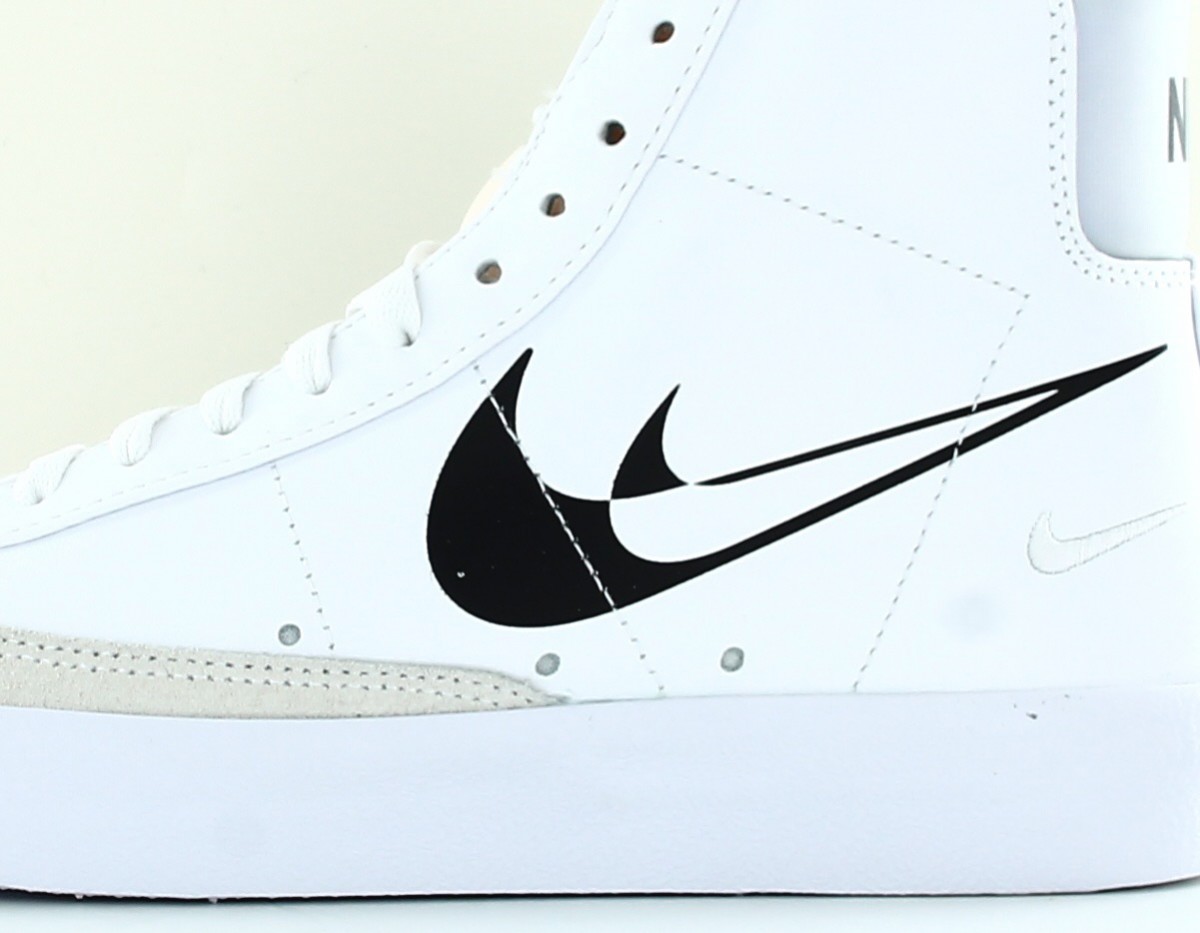 Nike Blazer mid 77 double negative blanc noir