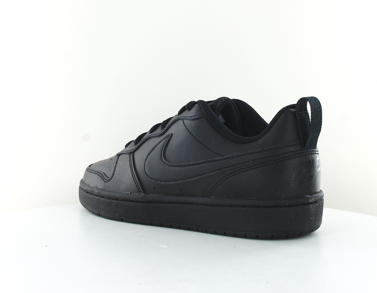 Nike Court borough low 2 gs noir noir noir