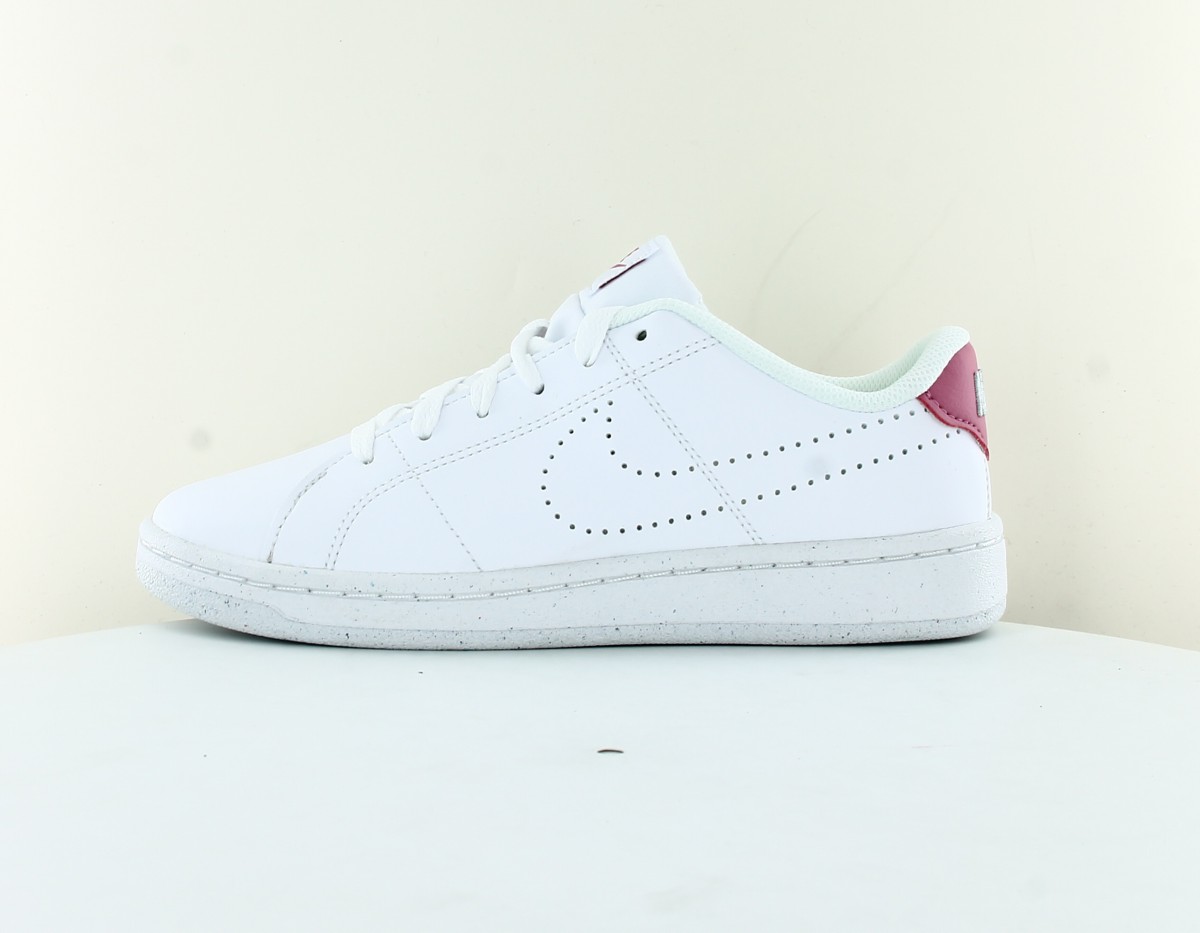 Nike Court royale 2 next nature blanc gris rose