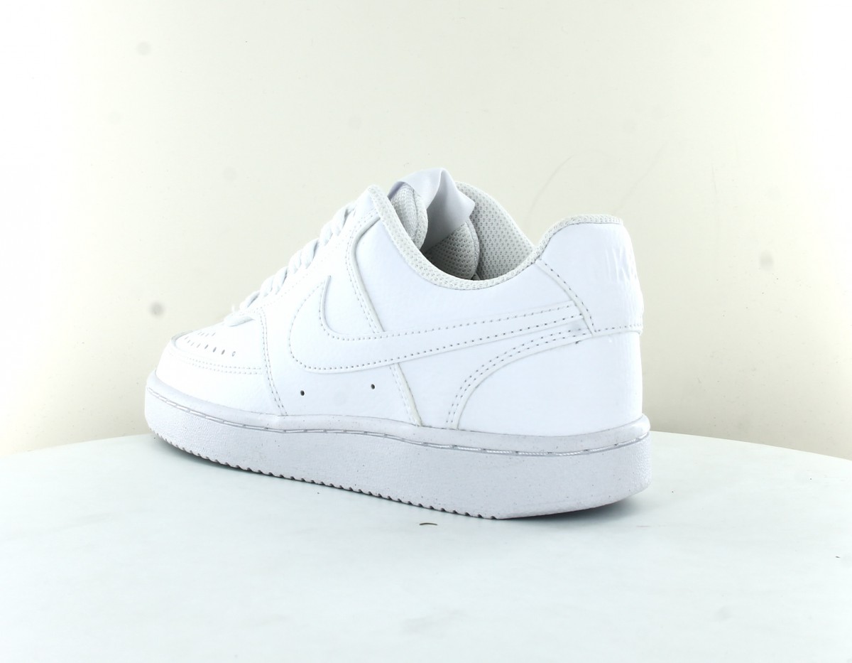 Nike Court vision low next nature blanc blanc