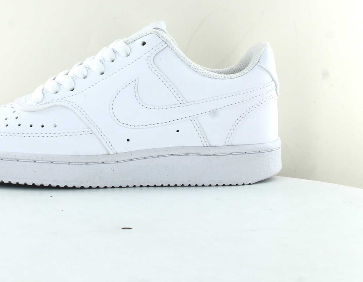 Nike Court vision low next nature blanc blanc