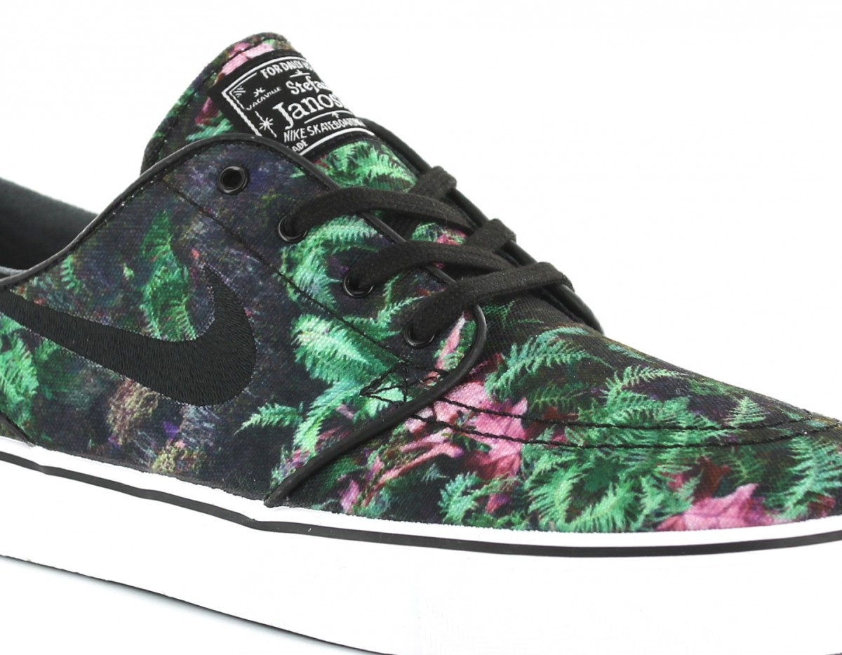 Nike Janoski canvas PRM palm leaves NOIR/PALM