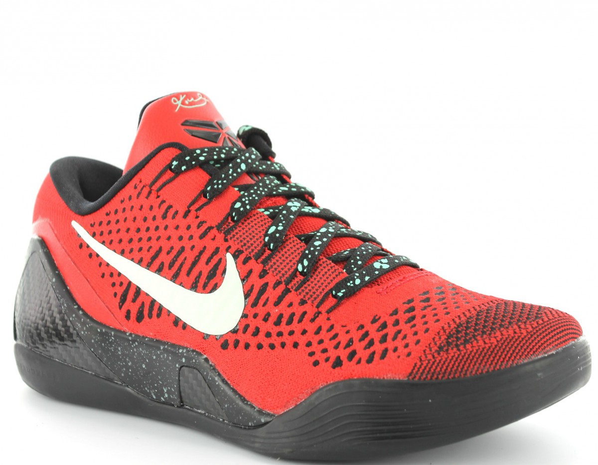 Nike kOBE IX (9) Elite Low ROUGE/NOIR