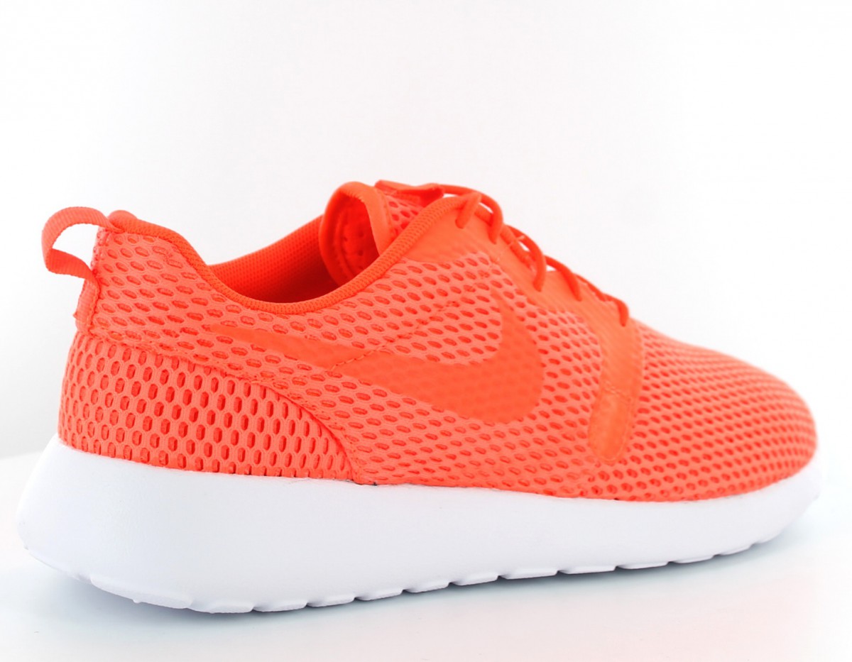 Nike rosherun hyperfuse br orange-crimson