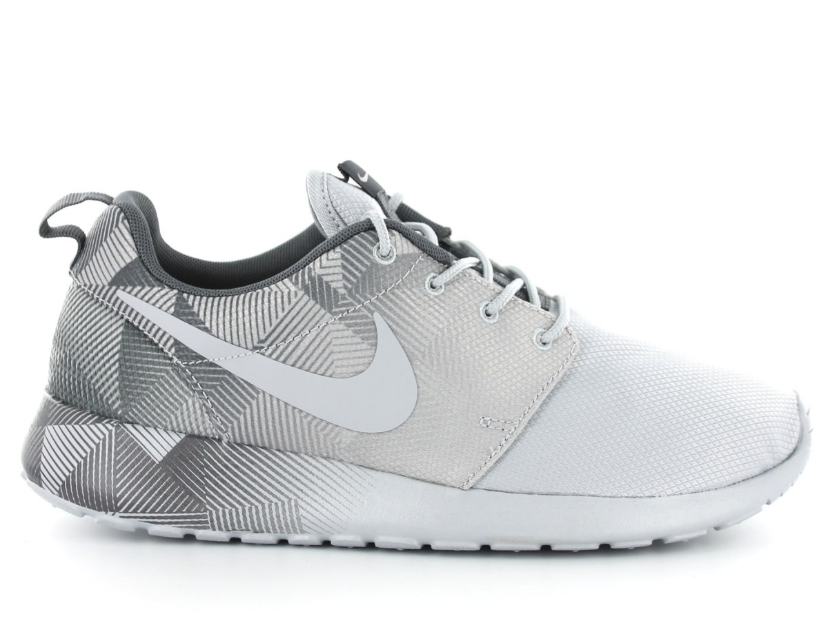 Nike Rosherun Print GRIS/GRAPHIQUE