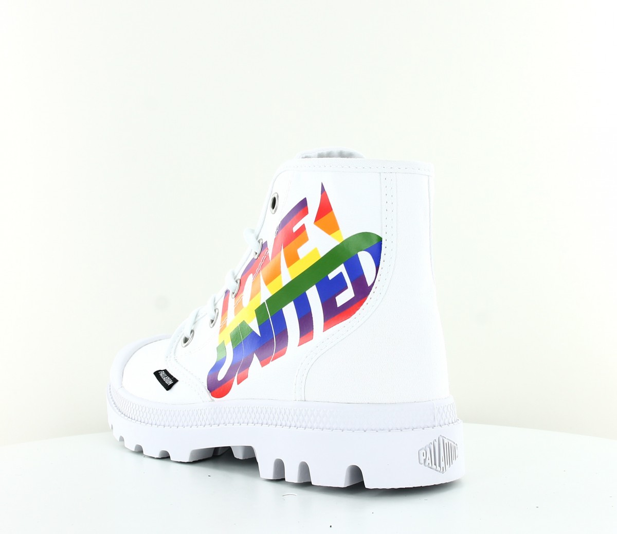 Palladium Hi pride blanc multicolor