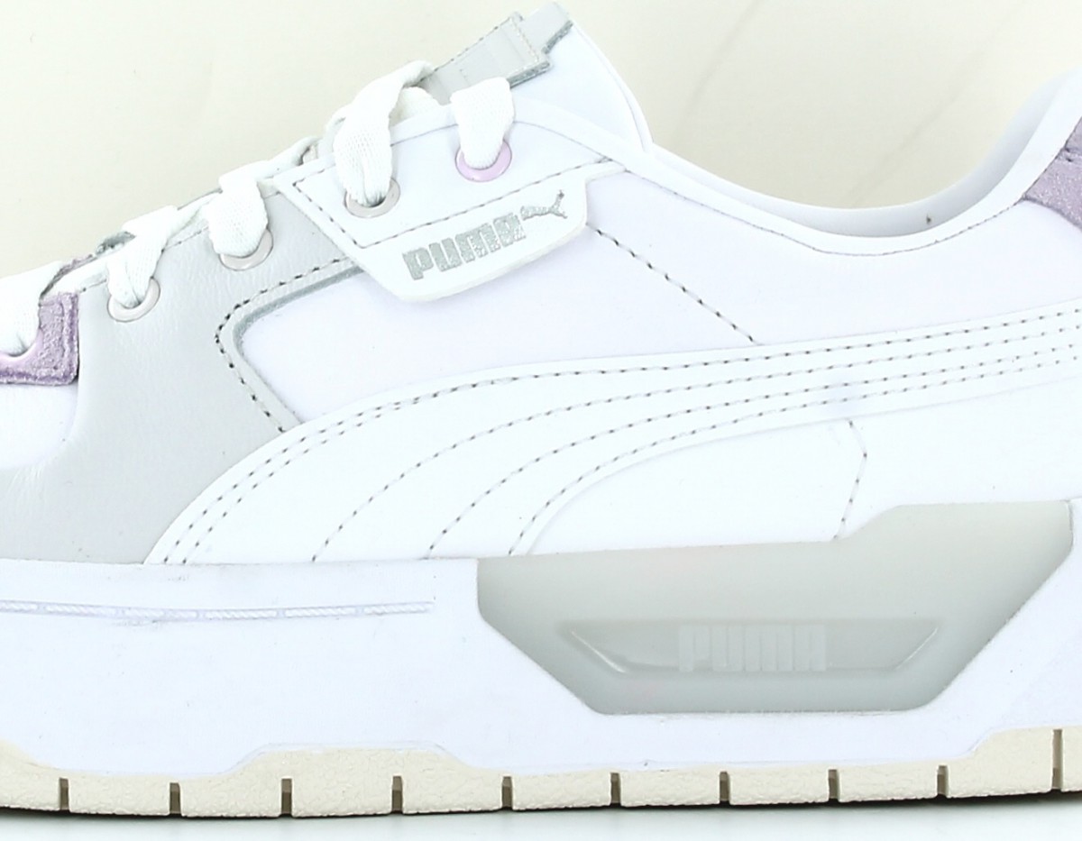 Puma Cali dream blanc violet lavande beige