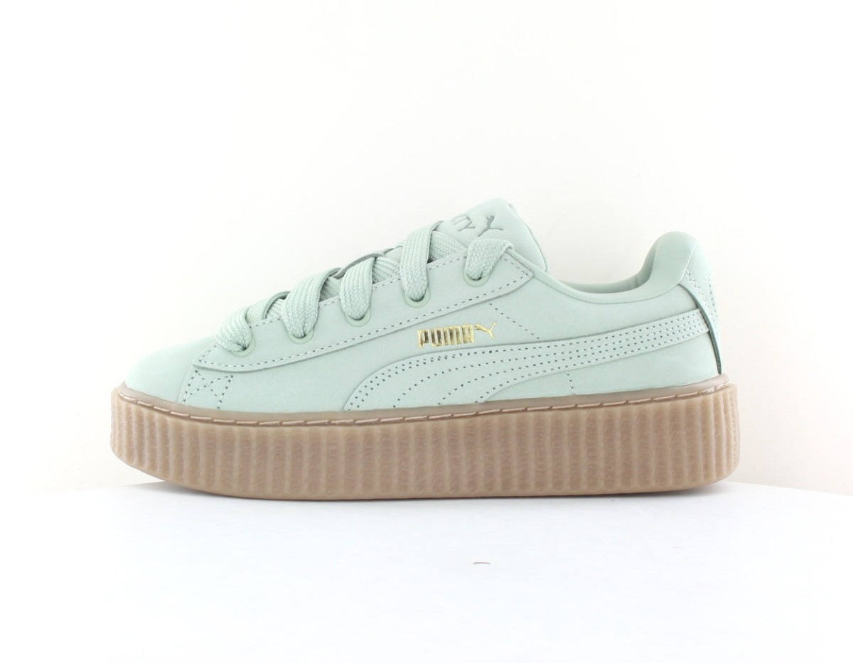 Puma Creeper x fenty suede vert