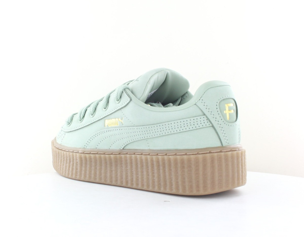 Puma Creeper x fenty suede vert