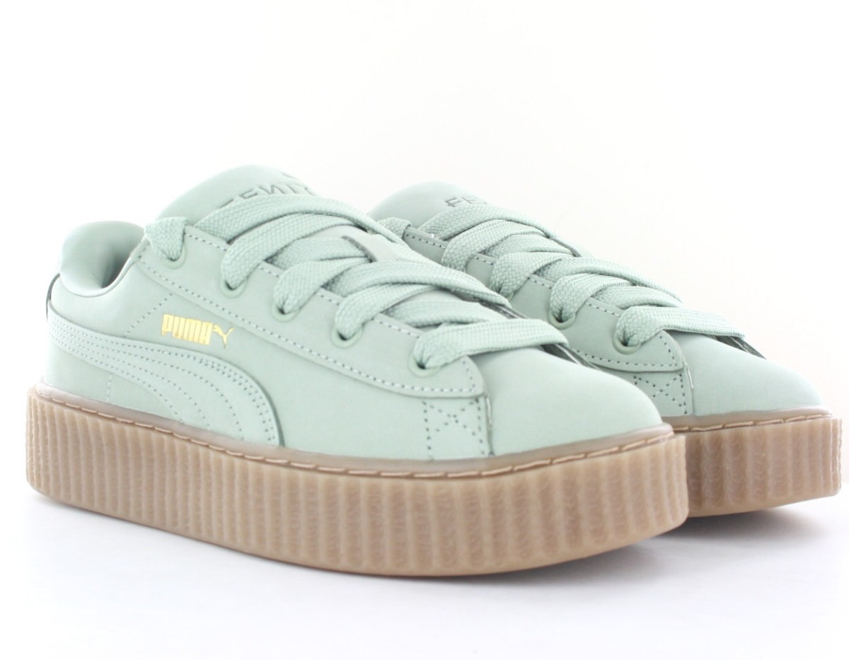 Puma Creeper x fenty suede vert