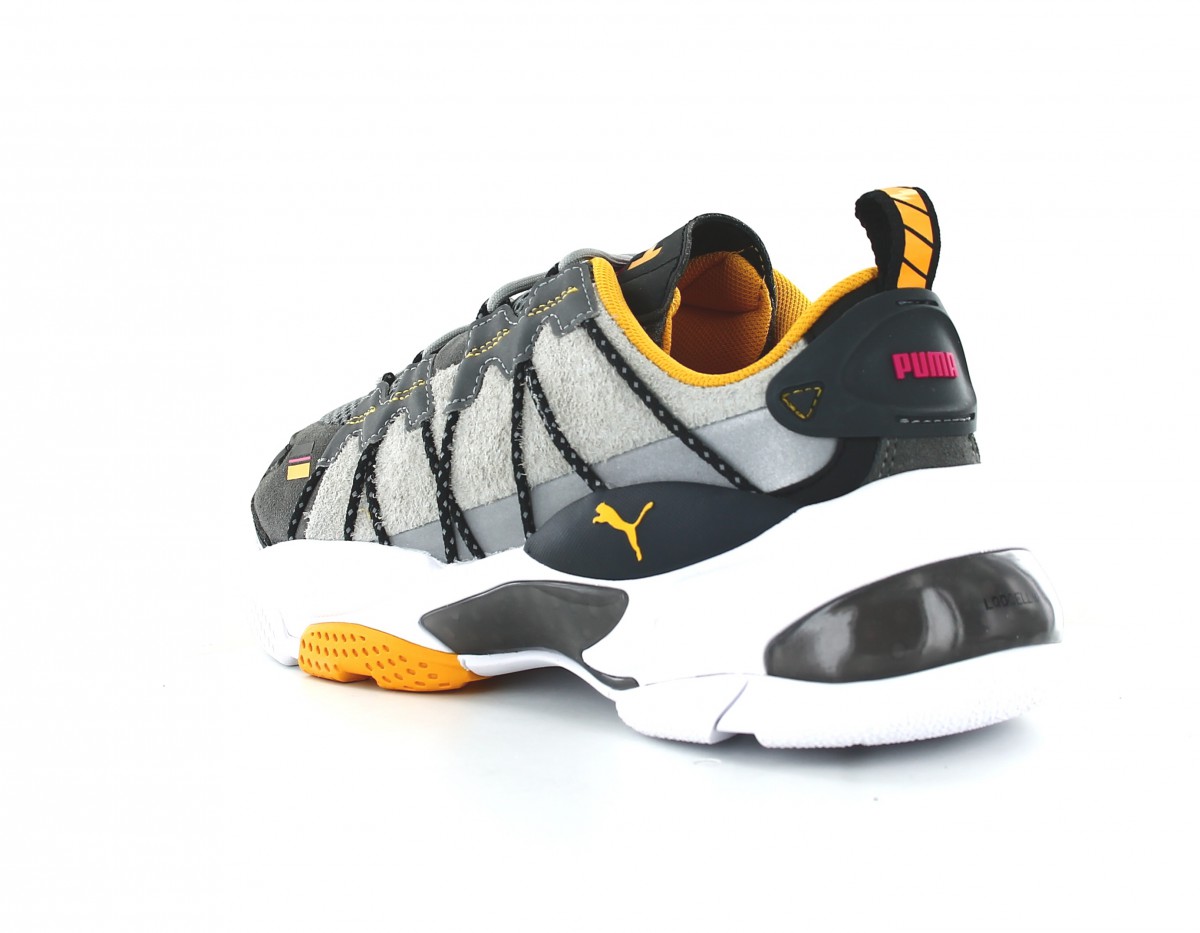 Puma LQDCELL omega helly hansen gris jaune noir