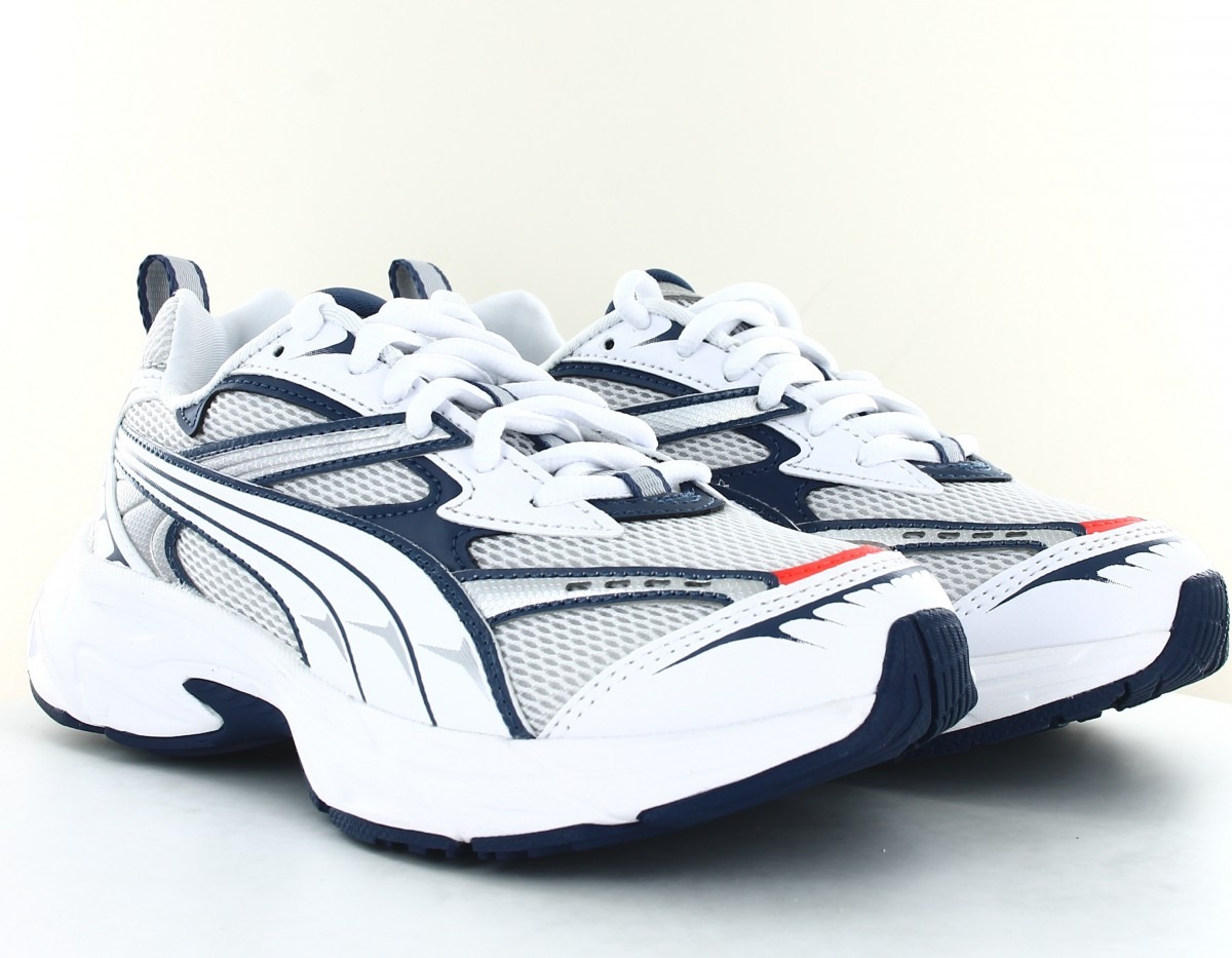 Puma Morphic jr blanc bleu orange