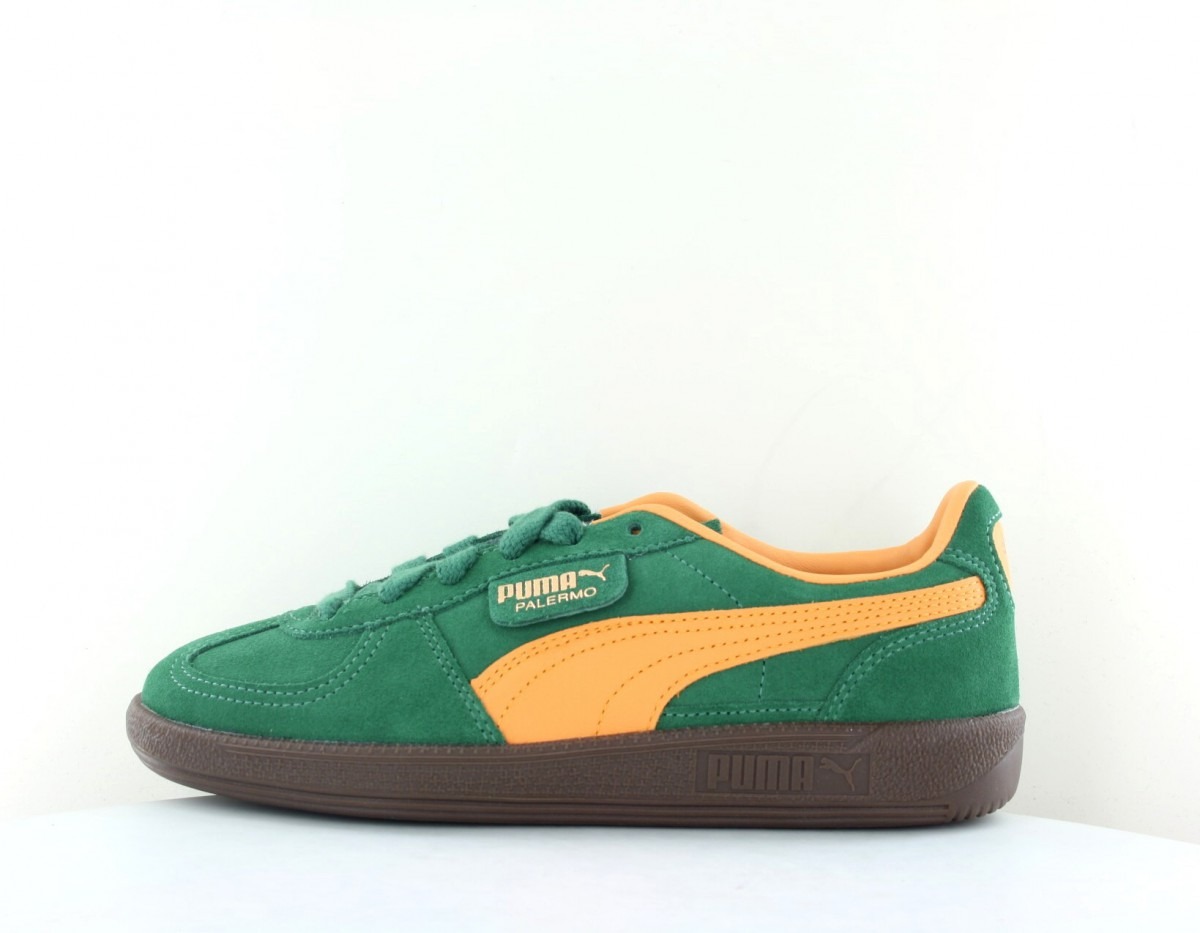 Puma Palermo vert orange