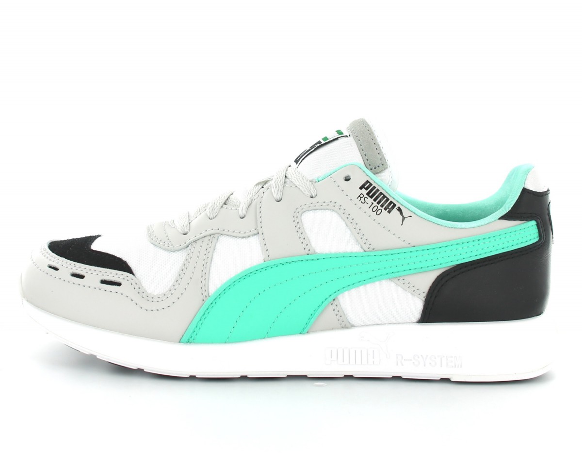 Puma RS-100 Re gray violet-biscay green-white