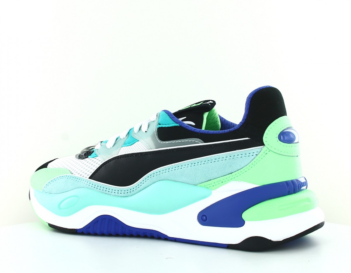 Puma Rs 2k internet exploring blanc noir vert bleu turquoise