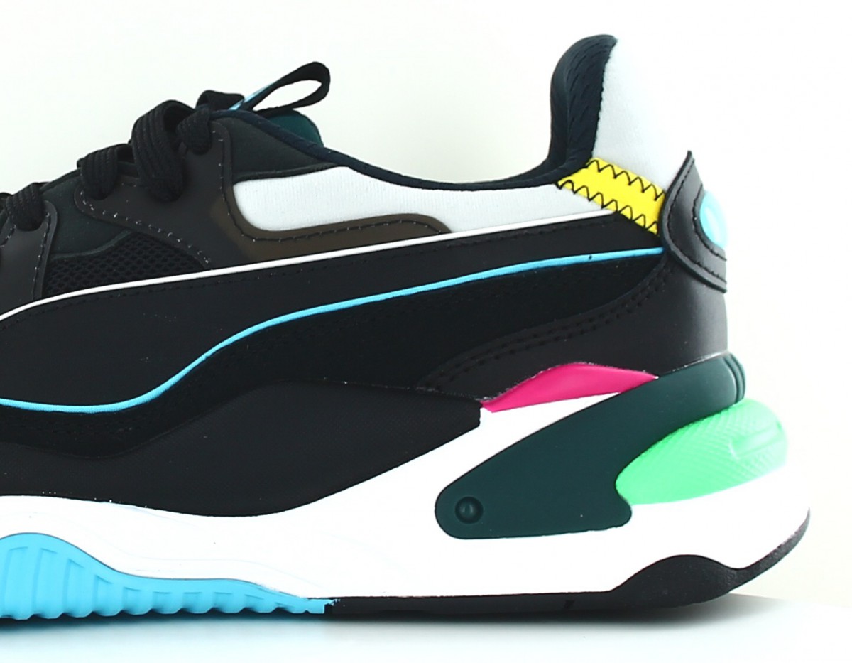 Puma Rs 2k internet exploring noir noir bleu vert jaune