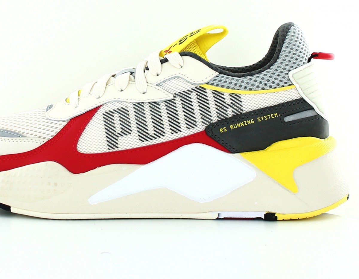 Puma RS-X bold beige gris rouge jaune