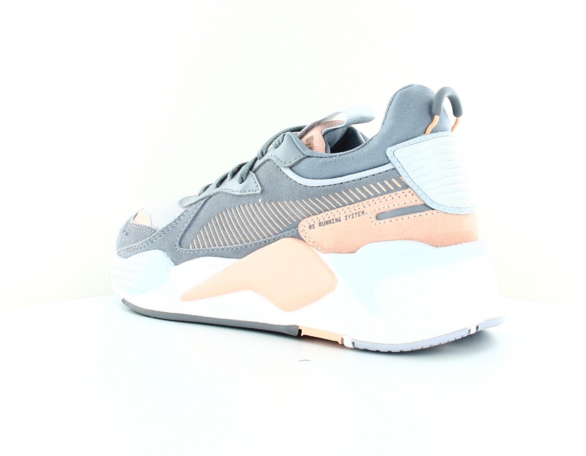 Puma RS-X Reinvent gris rose saumon