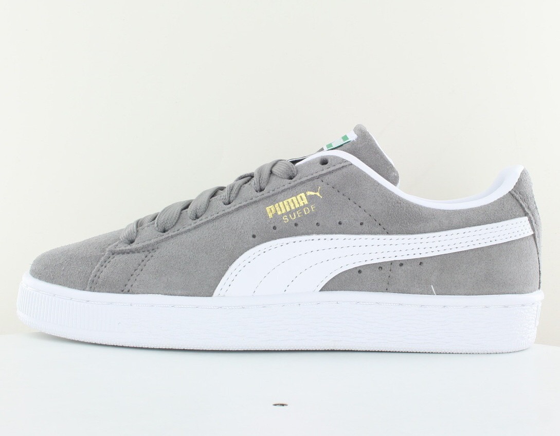 Puma Suede classic XXI gris blanc