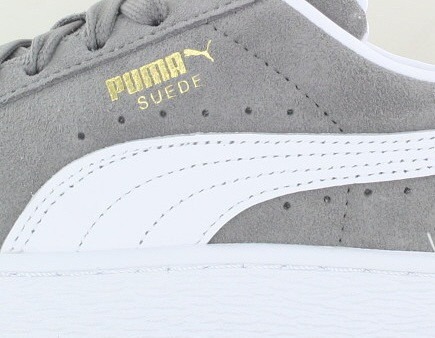 Puma Suede classic XXI gris blanc