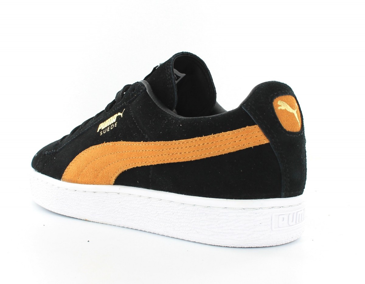 Puma Suede Noir-Inca-Gold