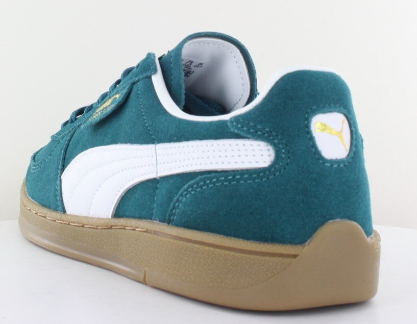 Puma Super team sd bleu canard blanc