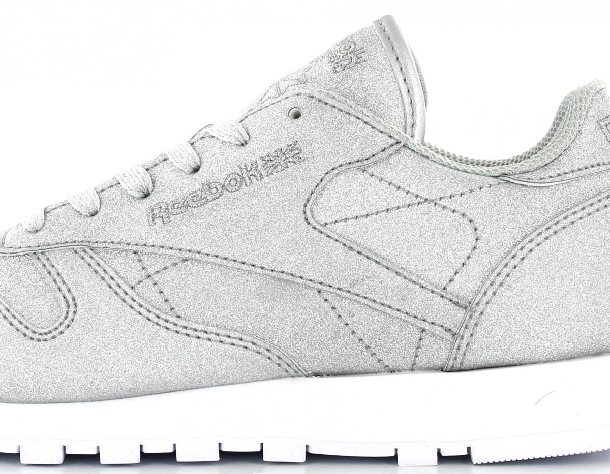 Reebok CL Leather Syn Diamond Argent-Diamond