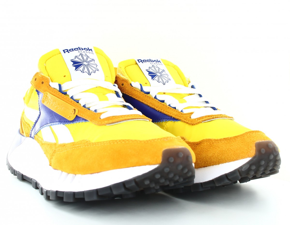 Reebok CL Legacy jaune blanc violet