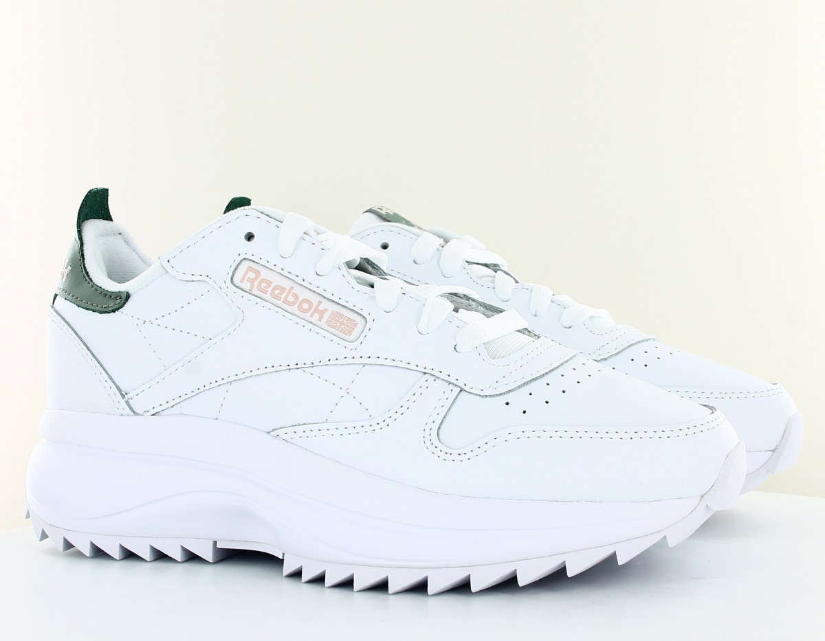 Reebok Classic leather sp extra blanc vert rose