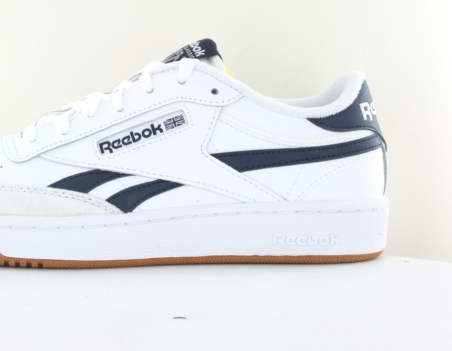 Reebok Clubc revenge blanc bleu marine gomme