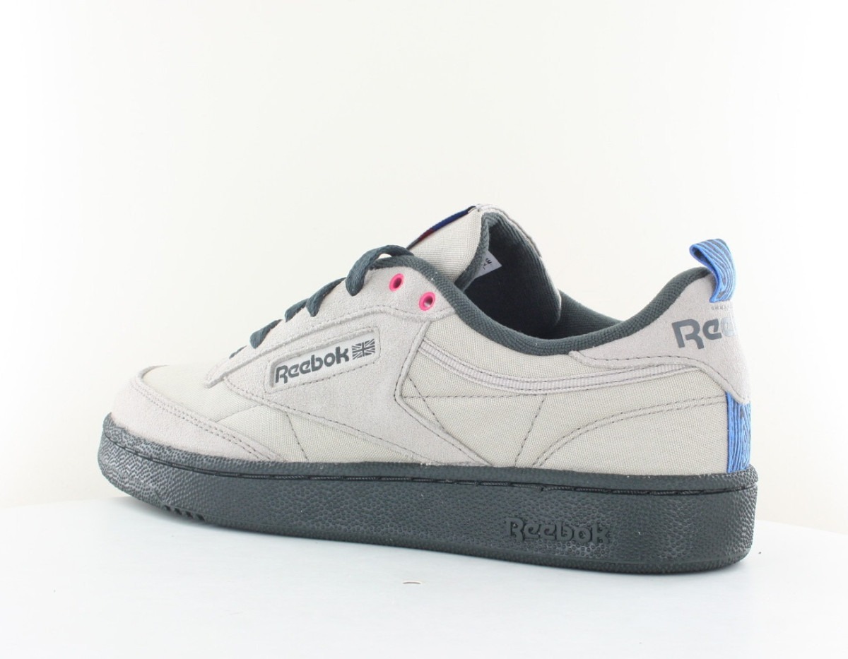 Reebok Clubc 85 beige gris rose bleu