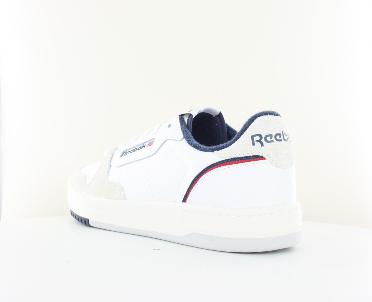 Reebok Phase court blanc bleu rouge