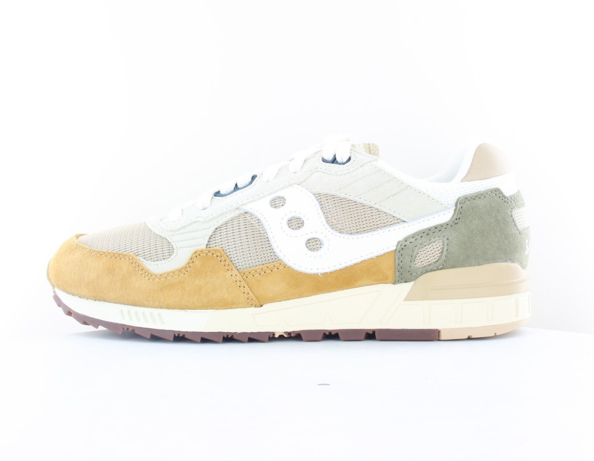 Saucony Shadow 5000 beige blanc moutarde kaki