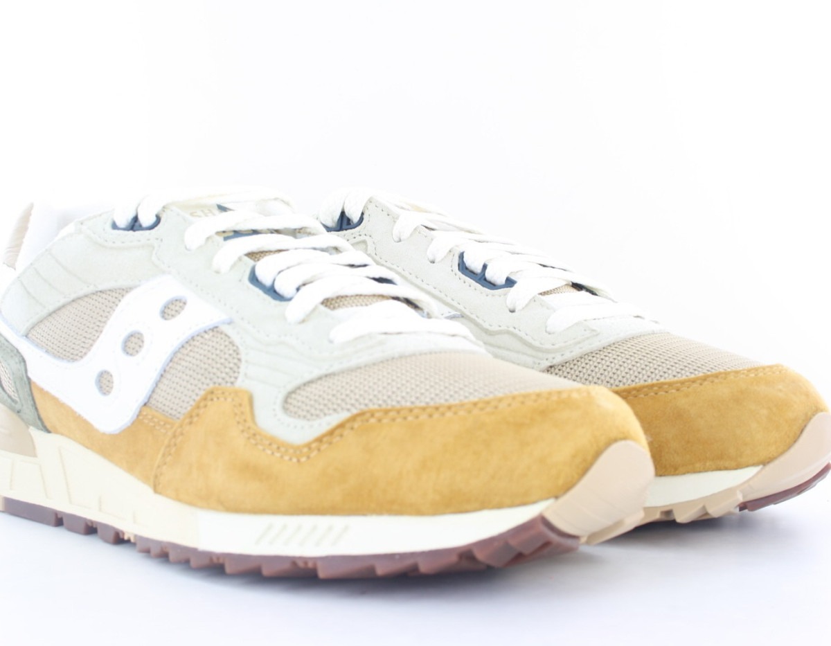 Saucony Shadow 5000 beige blanc moutarde kaki