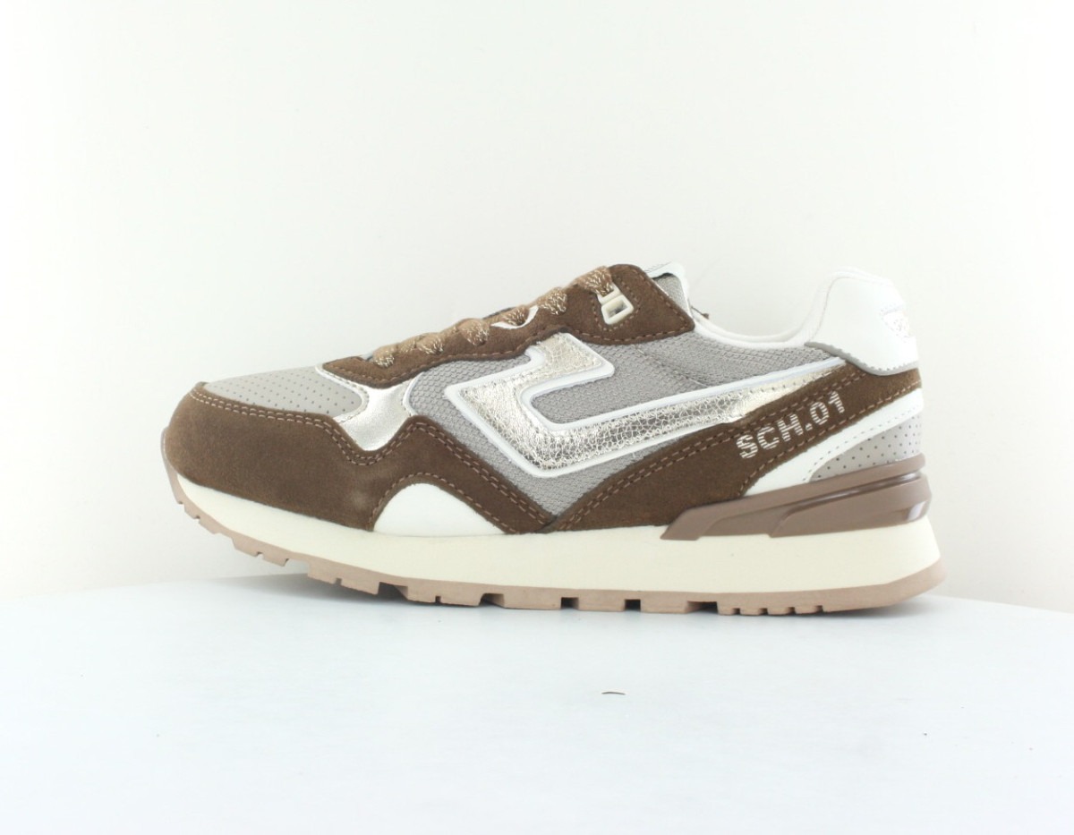 Schmoove Cap code runner marron beige or