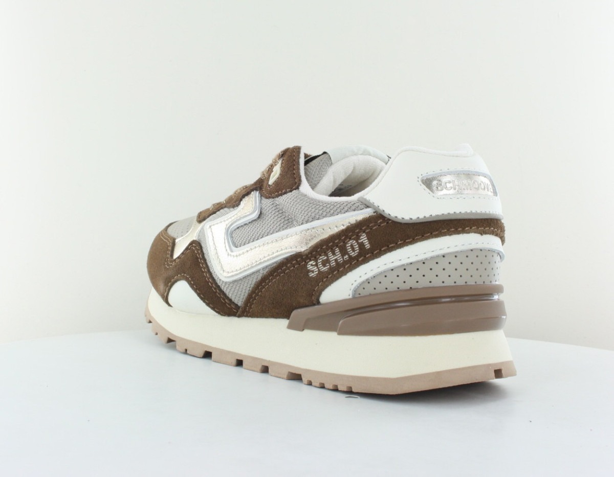 Schmoove Cap code runner marron beige or