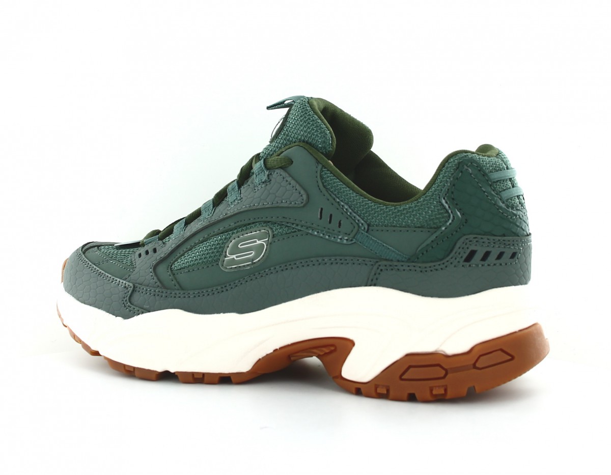 Skechers Stamina kaki beige gomme