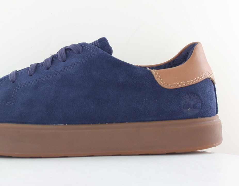 Timberland Emerson street suede bleu marine marron