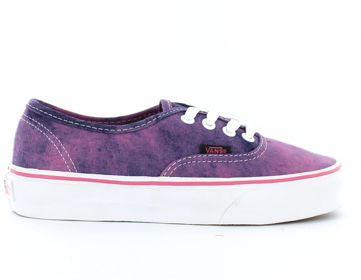 Vans Authentic Acid Denim ROSE/BLANC