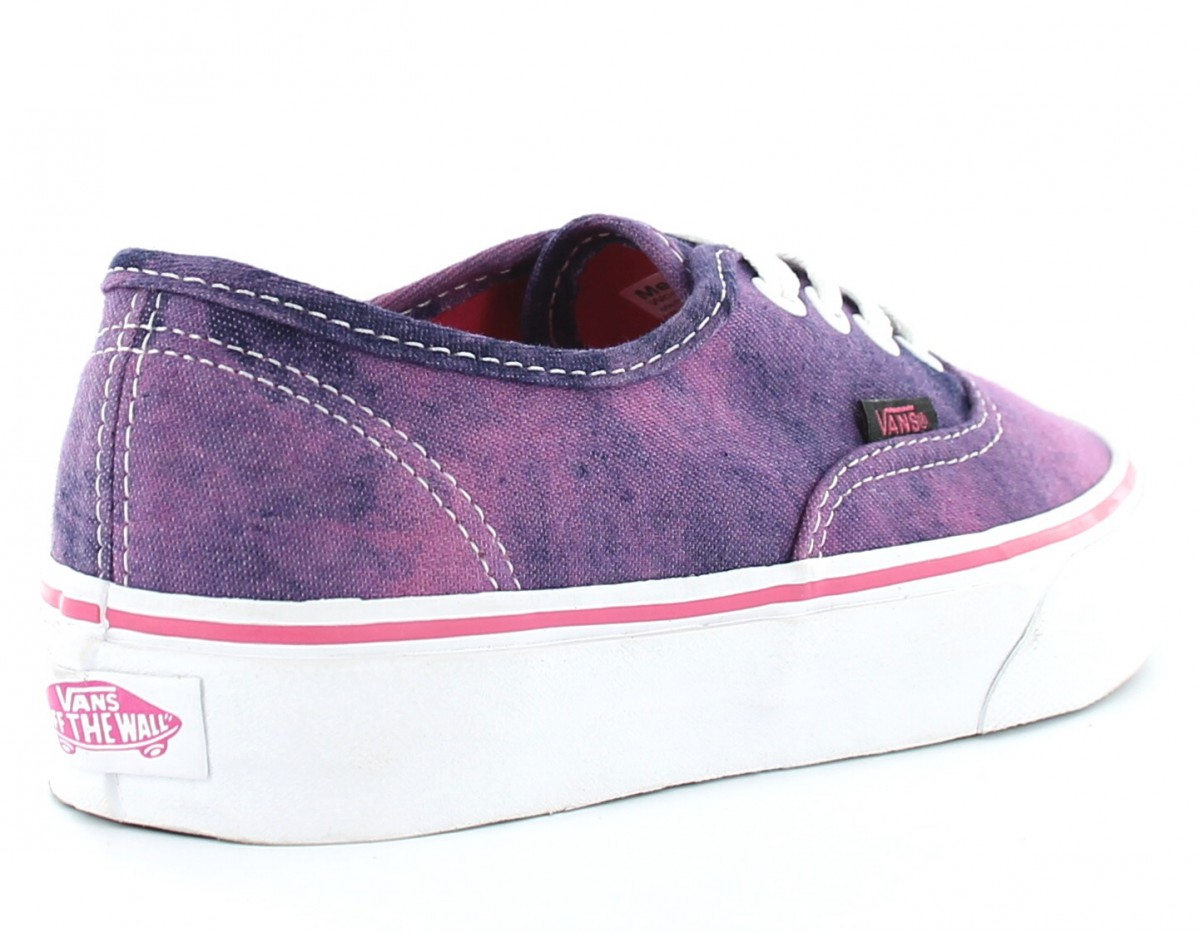 Vans Authentic Acid Denim ROSE/BLANC