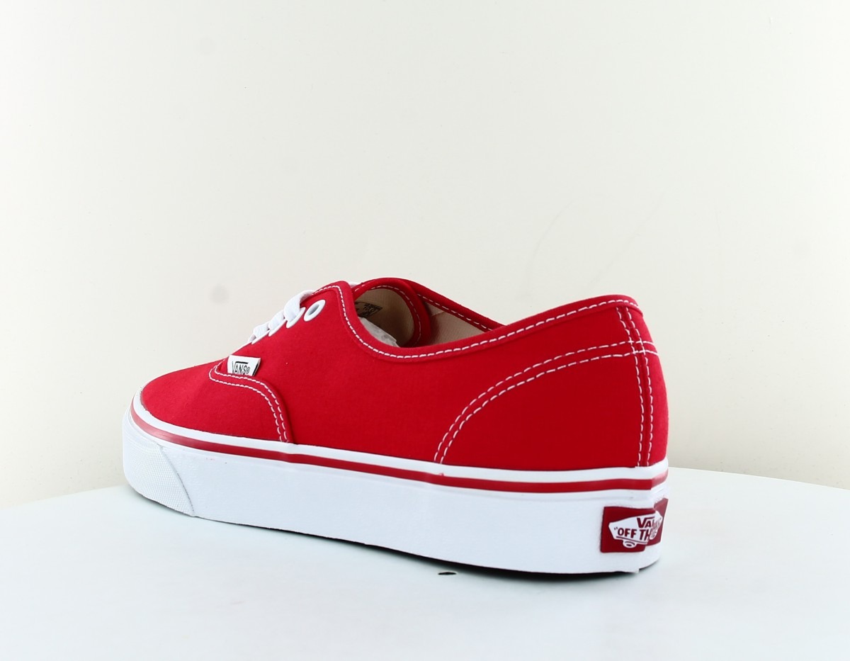 Vans Authentic rouge blanc