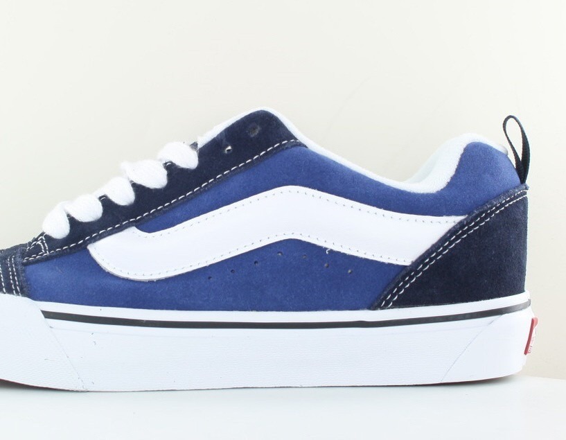 Vans Knu skool bleu marine blanc bleu