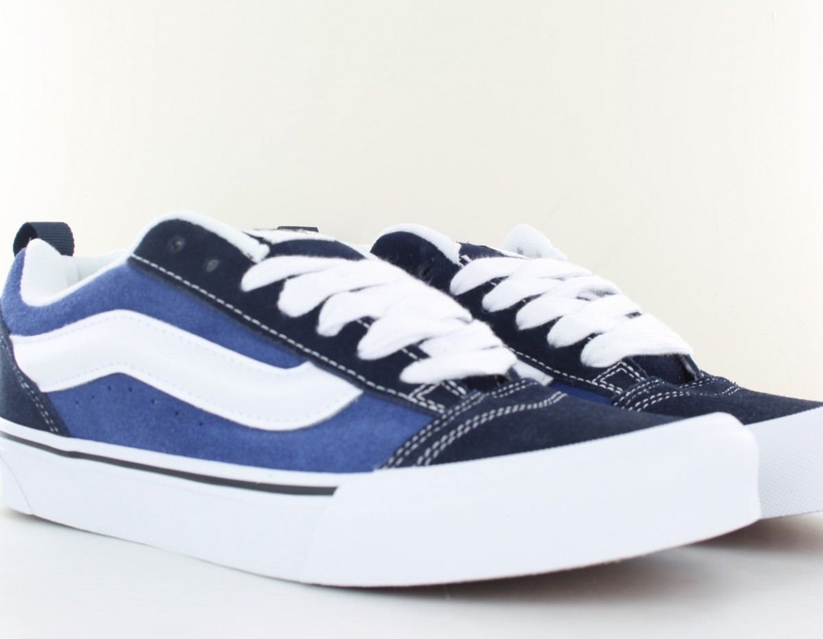 Vans Knu skool bleu marine blanc bleu