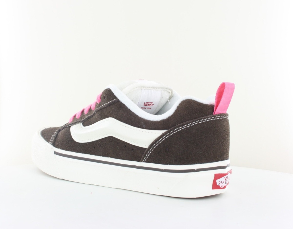 Vans Knu skool marron beige rose